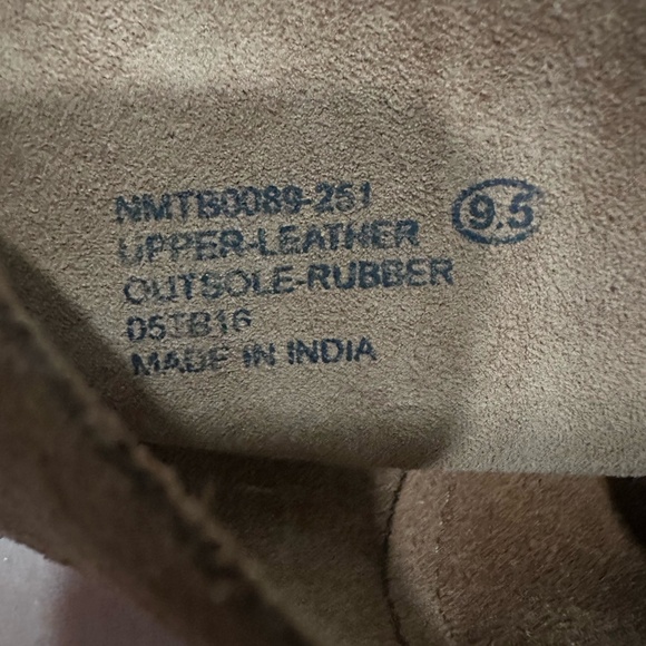 NAUGHTY MONKEY REAL LEATHER BOOTS - SIZE 9.5 - GORGEOUS - Picture 7 of 7